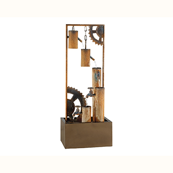 Hometrends-Fountain Iron Brown