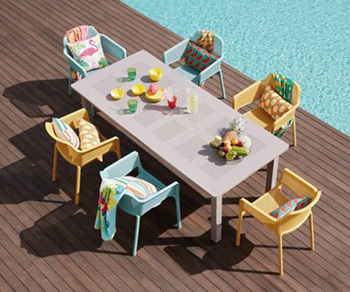 Hometrends-Levante Outdoor Extendable table