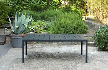 Hometrends-Rio Extendable Aluminum Table 140