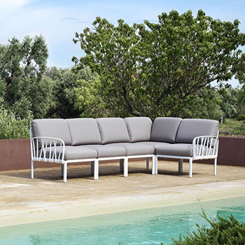 Hometrends-Komodo 5 piece outdoor sofa set